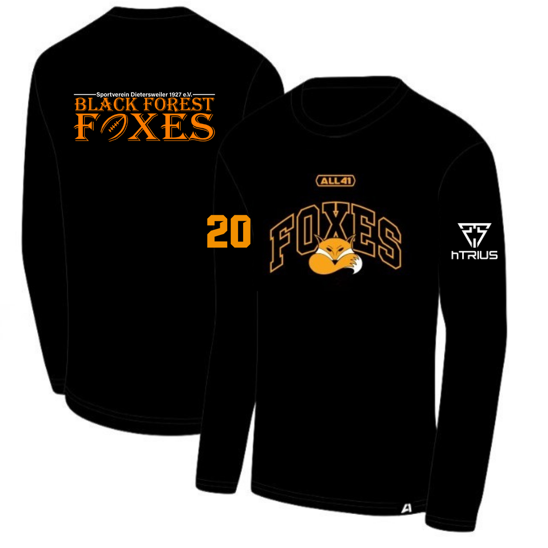 Foxes Cotton Longsleeve